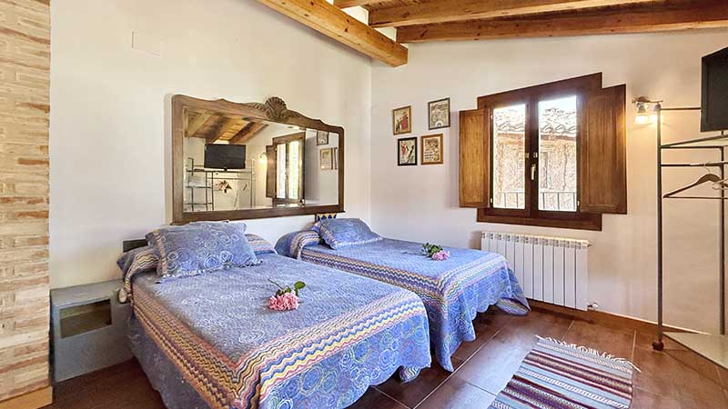 Vista casa rural Villa Liquidámbar II